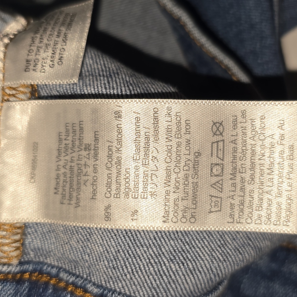 Madewell Mid Rise Kick Out Jean Non Distressed Womens Size 33 - Picture 12 of 16